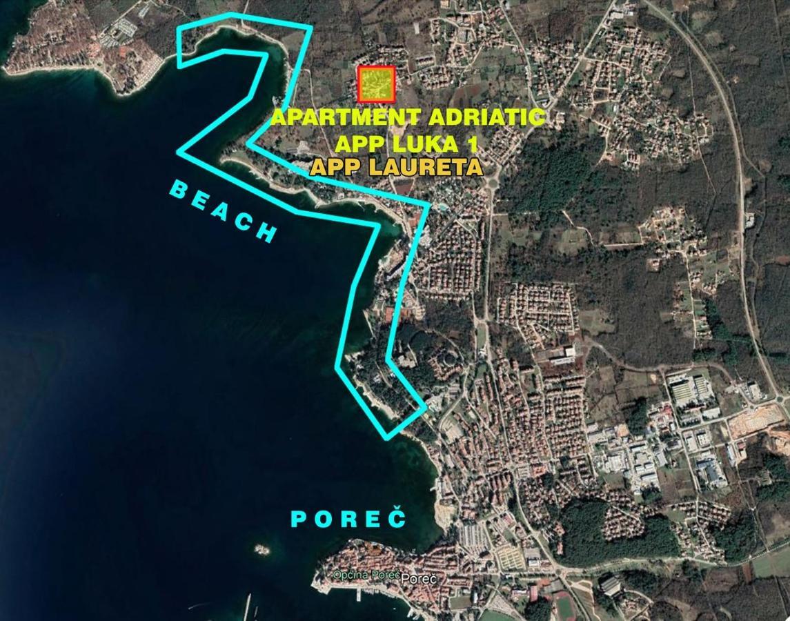 Apartment Laureta Poreč Kültér fotó